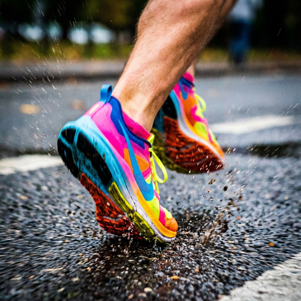 Sport Shop Ecommerce visuel de chaussure de running